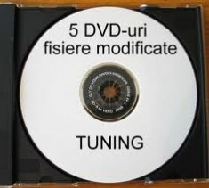 4 DVD ECU FISIERE ORIGINALE SI MODIFICATE CHIPTUNING AUTO foto