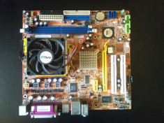 Placa de baza DEFECTA FOXCONN, socket AM2. LF + procesor AMD Sempron 1.8 GHz + Cooler foto