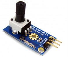 Potentiometer Sensor Module Rotation Angle Sensor Arduino competible (FS00056) foto