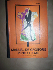 Manual de croitorie pentru femei-H.Waldemar,C.Dima foto