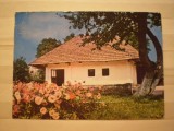 ROMANIA - HUMULESTI - CASA MEMORIALA ION CREANGA - CIRCULATA , TIMBRATA .