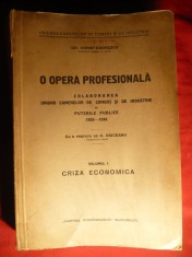 Gh.Christodorescu- Criza Economica vol. 1 - Prima ed. 1936