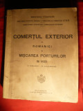 Ministerul Finantelor- Comertul Exterior al Romaniei ,Miscarea Porturilor-1923, Alta editura