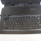 Husa NEAGRA universala cu tastatura inclusa prin usb pentru tablete de 10.1 inci +CADOU adaptor OTG microusb Toc stil mapa carte +LIVRARE GRATUITA