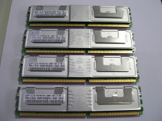 memorie server si workstation ddr2 fully buffered 1Gb Samsung M395T2953GZ4-CE66 DDR2 667Mhz memorii ecc FBDIMM 2RX8 foto