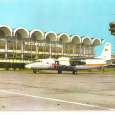 CPI (B3324) BUCURESTI. AEROPORTUL OTOPENI, TAROM, AN-24, NECIRCULATA, AVION