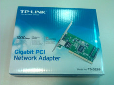 TP-LINK PLACA RETEA PCI 10/100/1000 GB GIGABIT TG-3269 foto