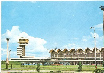 CPI (B3322) BUCURESTI. AEROPORTUL OTOPENI, EDITURA OSETCM, NECIRCULAT, TIMBRU IMPRIMAT foto