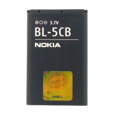 Baterie Acumulator Nokia BL-5CB pentru Nokia C1-02, C2-00, C2-01, E50, E60, N70, N71, N72, N91, N91 8GB, N-Gage, X2-05 - Produs Original + Garantie foto