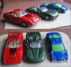 4 masinute de colectie, Corvette, Nissan 300 ZX ... foto