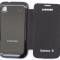 Husa Samsung Galaxy S I9000 Flip Cover Negru !!! Folie de protectie display CADOU !!!