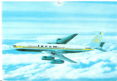 CPI (B3326) BUCURESTI. TAROM, BOEING 707-320C, NECIRCULATA, AVION foto