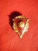 Insigna veche Fotbal URSS cu marcaj ,h= 2,3 cm