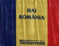 tricolor inscriptionat &amp;quot;Hai Romania&amp;quot; pt. masina foto