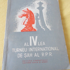 AL IV-LEA TURNEU INTERNATIONAL DE SAH AL R.P.R. ANUL 1954