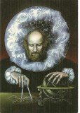CPI (B3393) VALENTIN TANASE - ASTROLOGUL, FORUMUL INTERNATIONAL DE CARTOFILIE CARTO-BUCURESTI &#039;99, TIRAJ LIMITAT 2000 EXEMPLARE