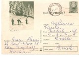 CPI (B3356) CARTE POSTALA. PEISAJ DE IARNA, CIRCULATA, 1972, STAMPILA