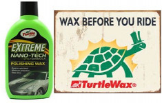 Ceara Auto Lichida cu Polish Nano -Tech Turtle Wax: Scoate Zgarieturile Superficiale si Reda Stralucirea - Livrare Gratuita foto