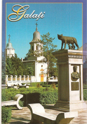 CPI (B3383) GALATI. BISERICA VOVIDENIA, EDITURA AGNUS DESIGN, NECIRCULATA foto