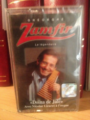 GHEORGHE ZAMFIR - DOINA DE JALE(2002/NOVA MUSIC - caseta originala/nou/sigilat foto