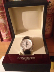 CEAS LONGINES MASTER COLLECTION L2.673.4785 AUTOMATIC MOON PHASE APROAPE NOU foto