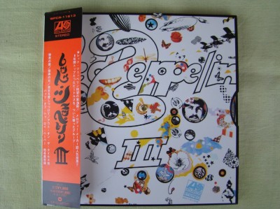 LED ZEPPELIN - Led Zeppelin III - C D Original Made In Japan NOU foto