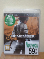 Remember Me (PS3) SIGILAT (ALVio) + sute de alte jocuri PS3 ( VAND / SCHIMB ) foto