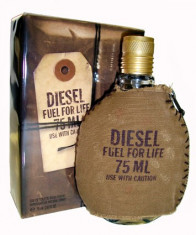 Parfum Original Men Diesel Fuel For Life 75 ml EDT 240 Ron TESTER foto