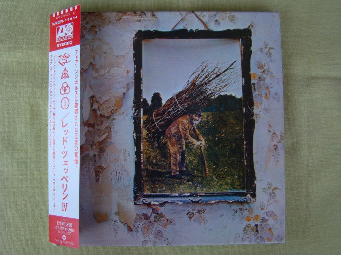 LED ZEPPELIN - Led Zeppelin IV - C D Original Made In Japan NOU