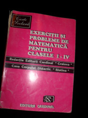 Dan Seclaman, Exercitii si probleme de matematica pentru clasele I-IV foto