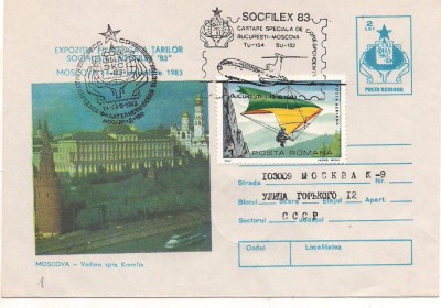 plic - (aerofilatelie) -SOCFILEX 83 foto