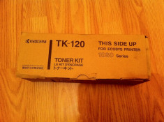 CARTUS TONER ORIGINAL KYOCERA TK 120 -90 RON foto