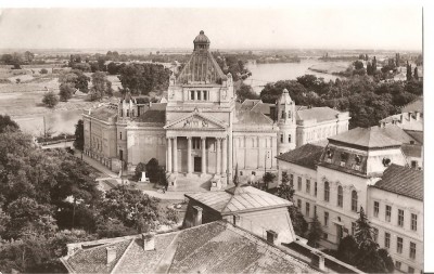 CPI (B3459) ARAD. VEDERE SPRE MURES, EDITURA MERIDIANE, SCRISA SI NECIRCULATA, DATATA 1964, R.P.R. foto