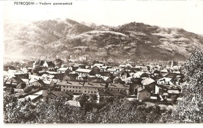 CPI (B3470) PETROSENI, PETROSANI. VEDERE PANORAMICA, EDITURA MERIDIANE, NECIRCULATA, R.P.R. foto
