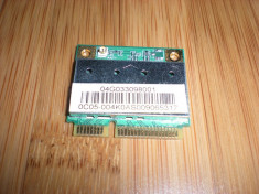 placa de retea wireless mini half size netbook asus eee pc 1005PEB foto