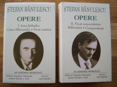 STEFAN BANULESCU - OPERE, 2 VOL (Academia Romana, 2005). Editie de lux 2300 pag foto