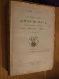 DICTIONARUL LIMBII ROMANE Carol - Tom II, p. I &quot; F- I &quot; - 1934, 955 p., Alta editura