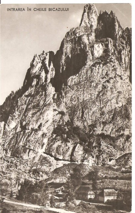 CPI (B3494) INTRAREA IN CHEILE BICAZULUI, CIRCULATA, R.P.R.,STAMPILE, TIMBRU
