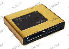 Cititor de carduri, M2; XD, Micro SD, MS, SD, MS Duo, T-flash, SY-660 - 114041 foto