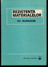 Rezistenta materialelor - Gh. Buzdugan foto