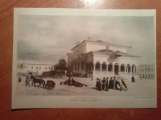 litografie bucurest 12 iulie 1831 &amp;quot; eglise de st. georges &amp;quot; foto