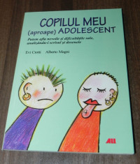 EVI CROTTI, ALBERTO MAGNI - COPILUL MEU (APROAPE ADOLESCENT). PUTEM AFLA NEVOILE SI DIFICULTATILE SALE ANALIZANDU-I SCRISUL SI DESENELE. PSIHOLOGIE foto