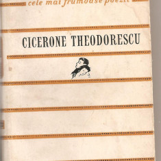 (C4437) POEZII DE CICERONE THEODORESCU, EDITURA TINERETULUI, 1959