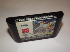 SEGA Megadrive Mega Drive - European Club Soccer foto