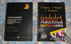 Calculatoare: elemente fundamentale de structura; Statistica macroeconomica foto