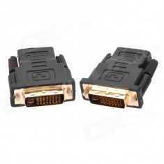 Adaptor DVI-I (24+5) Male la HDMI Female foto