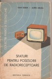 (C4404) SFATURI PENTRU POSESORII DE RADIORECEPTOARE DE DAN CIULIN SI AUREL MILLEA, EDITURA TEHNICA, 1963, Alta editura