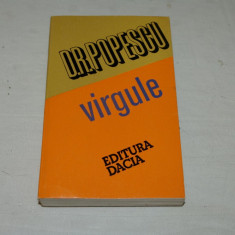 Virgule - D. R. Popescu - Editura Dacia - 1978