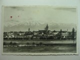 SIBIU - VEDERE GENERALA - FOTO ORIG.E FISGHER - STAMPILA DE CENZURA