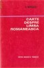 N. Mihaescu - Carte despre limba romaneasca